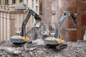 demolición de la vivienda
